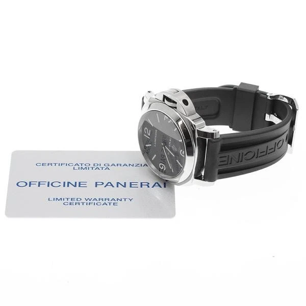 Panerai — Officine Panerai Luminor Base PAM00000 43mm Black Dial Hand-Winding Watch #C3956