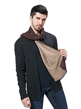  Men Winter Scarf Soft Warm Long Cashmere Feel Scarves Color-9