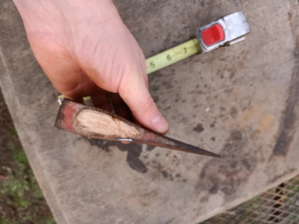 Hacha de campamento vintage Plumb Cruiser Saddle Boys 2 lb 8 oz Foto 3 de 4