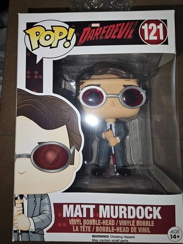 Matt Murdock Daredevil Funko Pop #121 w/ Protector