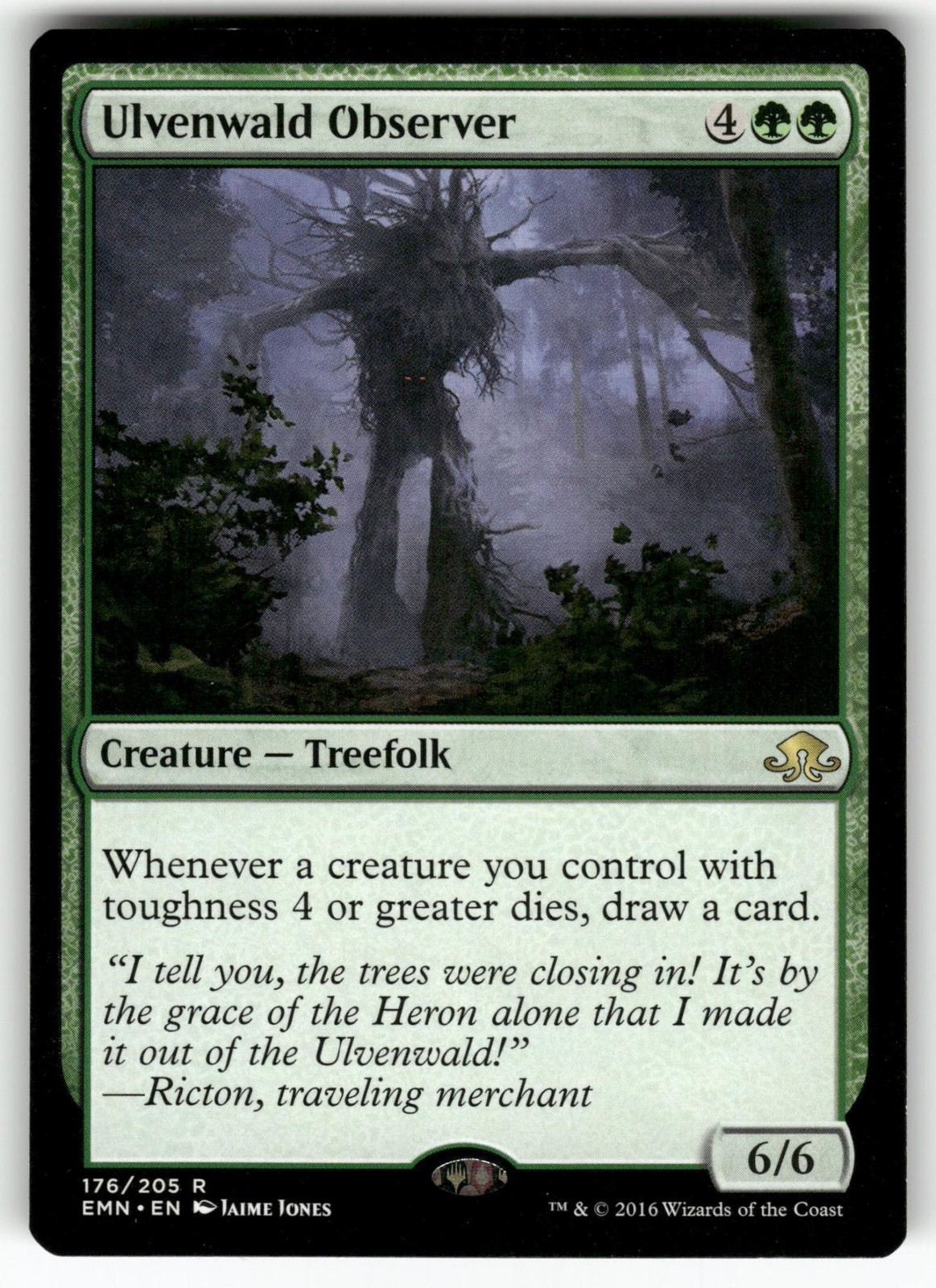 Ulvenwald Observer 176 Rare Eldritch Moon Magic: The Gathering Lightly Played