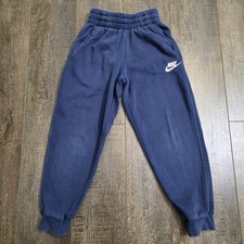 Nike Sweatpants Tech Fleece Joggers Youth XS Navy Blue Dark Childrens Kids