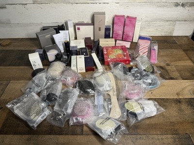 50 Vintage Avon Products Various Lines Years Eye And Nail Care Hairbrushes Lot 1