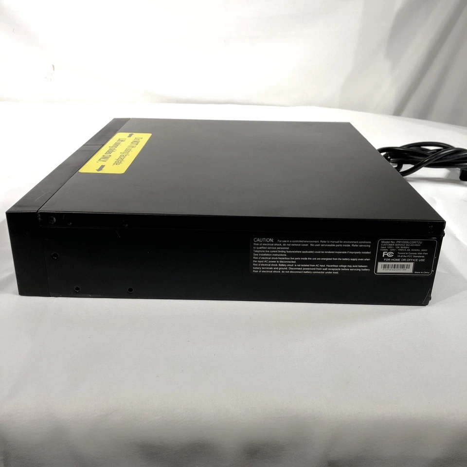 CyberPower PR1000LCDRT2U 1000 VA 1350 Watts UPS (NO Batteries) - Image 4 of 4