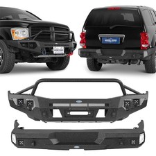 Steel Front Winch Bumper Rear Back Bumper Fit 2004 2005 2006 Dodge Durango Steel Front Winch Bumper Rear Back Bumper Fit 2004 2005 2006 Dodge Durango