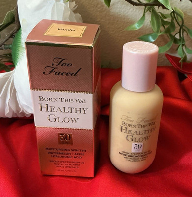 Too Faced Born This Way Healthy Glow Tinted Moisturizer Vanilla SPF 30 2 oz