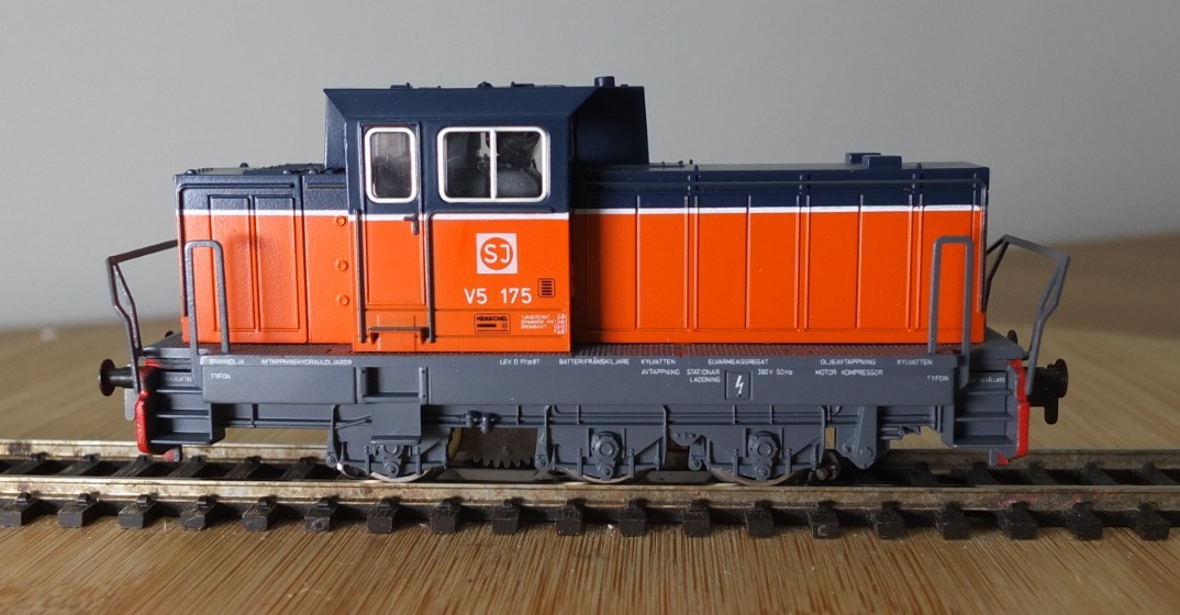 Marklin 3132 HO gauge Swedish Railways V5 diesel locomotive in