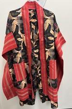 Ankara Kimono with Aso Oke Fits M-XL African Print Women Top  Bottom Set