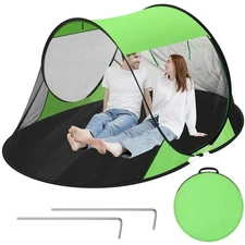Pop up Mosquito Net Tents for Camping 2 Person Instant Netting Screen Foldabl...