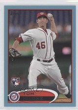 2012 Topps Wal-Mart Blue Border Tommy Milone Tom Milone #40 0c4