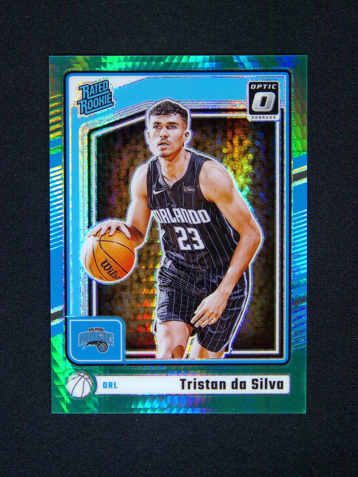 2024-25 Donruss Optic Tristan Da Silva #260 RC Green Hyper Rated Rookie /249