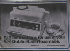 Podręcznik teasmade 1979