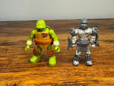 Shredder & Teenage Mutant Ninja Turtle Mega Bloks TMNT Action Figure Minifigures