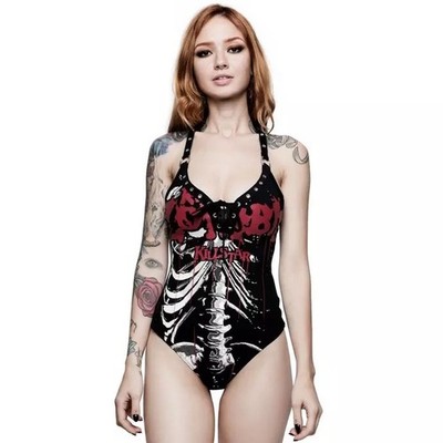 NWOT Killstar x Rob Zombie Creeper Bodysuit Size M *FITS UP TO A SIZE 12/14*