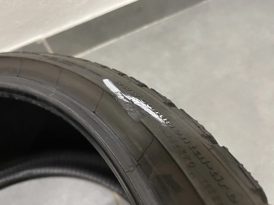 4x Continental ContiWinterContact TS 830P 245/30 R20 90W XL M+S RO1 DOT 3421 - Bild 3 von 4