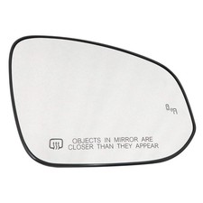 Passenger Side Mirror Glass Heat Blind Spot fits Toyota Highlander 2020-2024