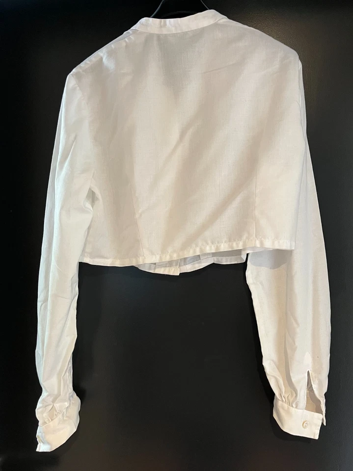Damen Trachten Dirndl Bluse langarm weiß ca. Gr. 40 - Bild 2 von 3
