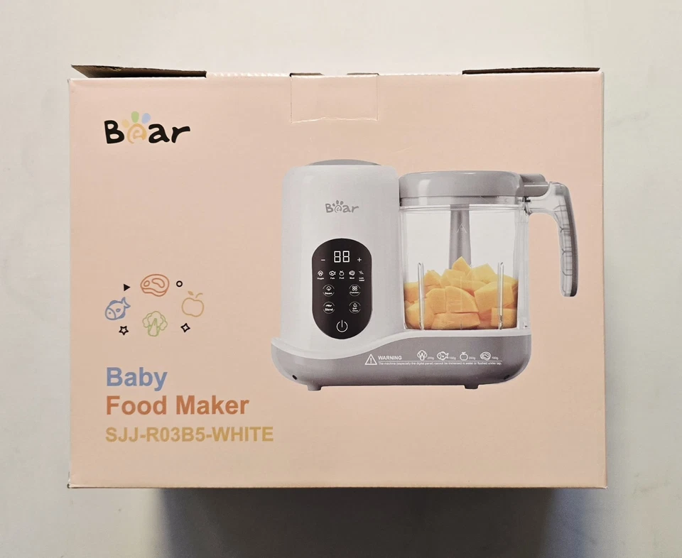 Bear 2024 Baby Food Maker | One Step Baby Food Maker - Image 2 of 4