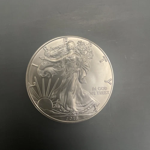 2018 Silver American Eagle BU 1 Coin 1 Oz  In stock Now