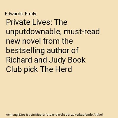 Private Lives: The unputdownable, must-read new novel from the bestselling autho