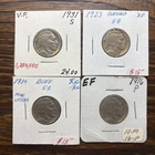 Lot Of 4 Buffalo Indian Head Nickels