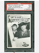 1965 GILLIGAN'S ISLAND #54 I THINK I'M SEASICK WHEN WE'RE STUCK IN... PSA 7 (ST)