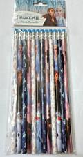 Frozen II Pencils 12-PACK Party Favors SCHOOL SUPPLIES 2 Pencil Disney Rare