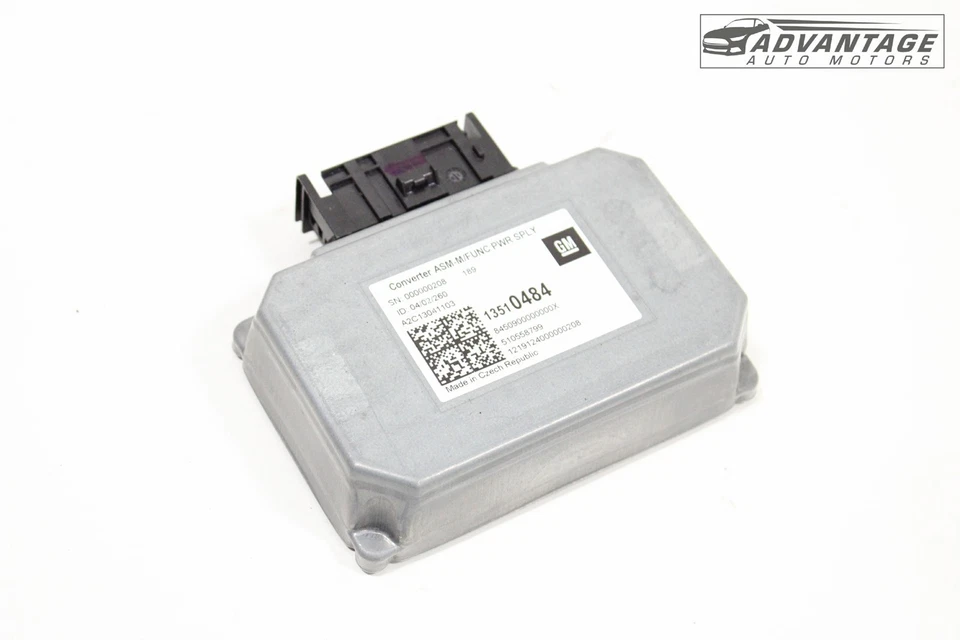 GMC 2019-2020 TERRENO INVERSOR DE VOLTAJE DE POTENCIA CONVERTIDOR UNIDAD OEM Foto 3 de 4