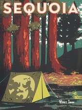 Mickey Goofy Walt Disney Art Bret Iwan Signed Ltd Ed 195 Print Sequoia