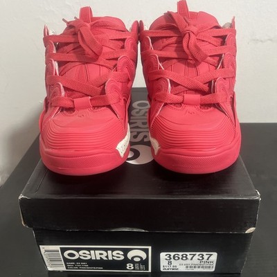 Osiris D3 OG Pink/white Skate Shoes. Size 8 Mens