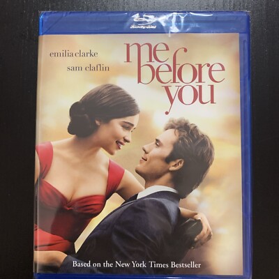Me before You (Blu-ray, 2016) Emilia Clarke Brand New