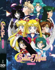 SAILOR MOON SEASON 1 VOL.1-46 END ANIME DVD ENGLISH DUBBED + FREE ANIME