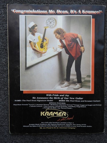 Guitar Player Magazine -John Abercrombie Johnny Winter Brad Gillis November 1986 - Picture 5 of 5