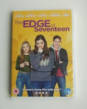 Edge Of Seventeen - Region 2 DVD Hailee Steinfeld Woody Harrelson Kyra Sedgwick