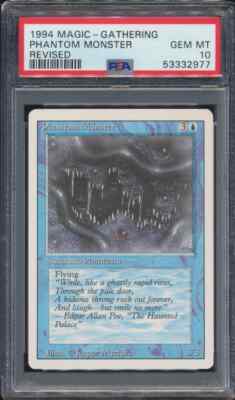 1994 MTG Magic The Gathering Revised Phantom Monster PSA 10 GEM MINT ...