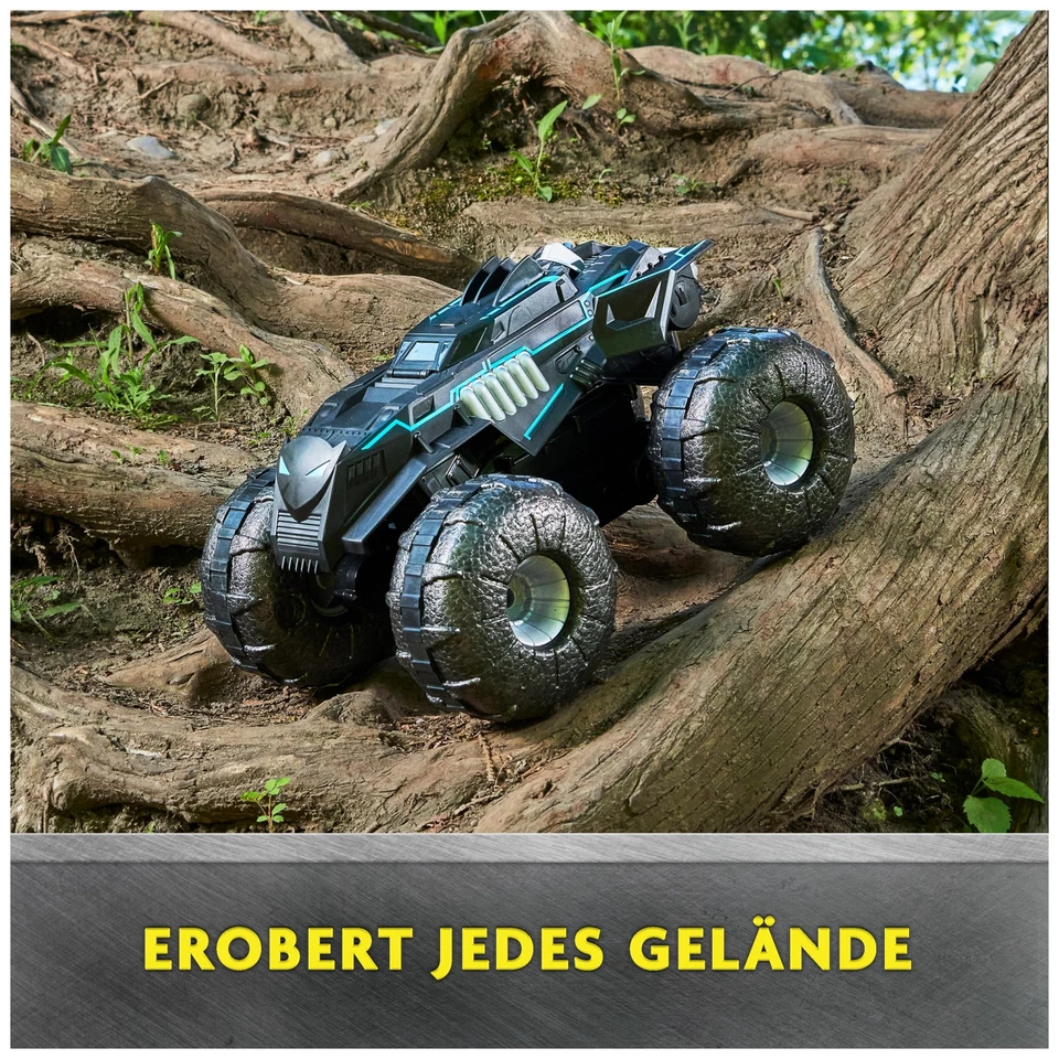 Batman All-Terrain Batmobile ferngesteuertes Amphibienfahrzeug für Land und W... - Bild 4 von 4