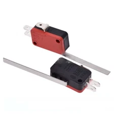 20PCS KW7-9 V-153-1C25 copper point 5A 250V 3 PIN 53MM lever Micro Switch NEW