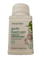 Nutrilite Garlic Heart Care-Supports Cardiovascular System, 120 Tabs Exp 03/2026