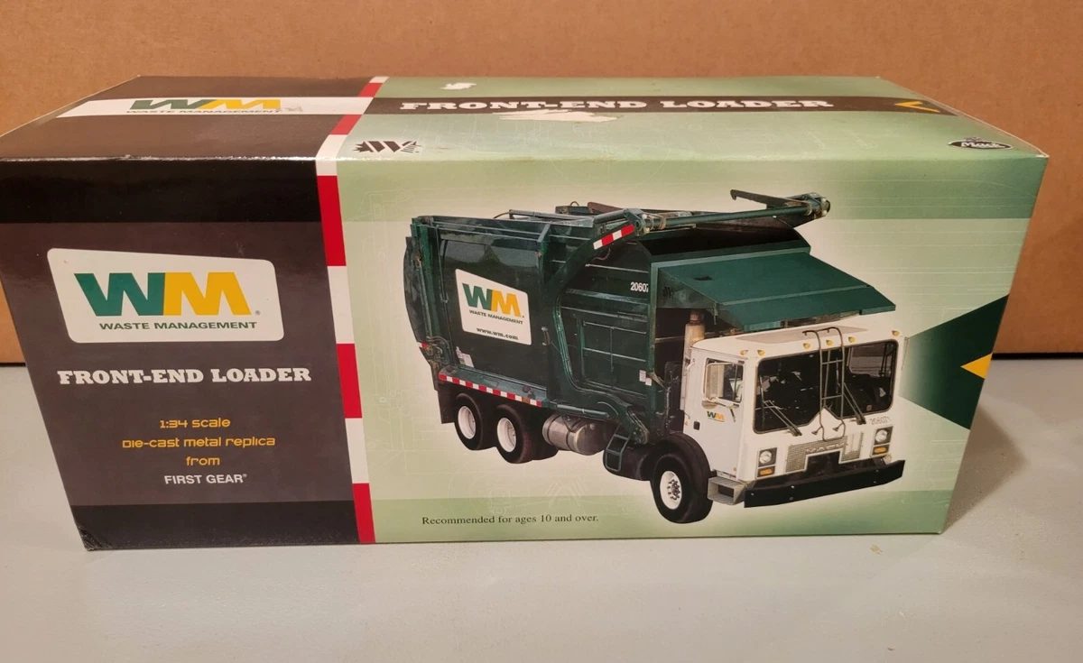 First Gear 1/34 Waste Management Mack TerraPro With Side Loader - Foto 12