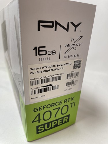 PNY NVIDIA GeForce-RTX 4070 Ti SUPER VERTO OC-16GB (PRE-OWNED) - Picture 15 of 15