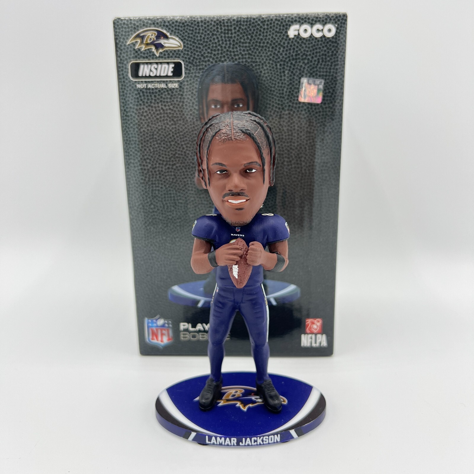 LAMAR JACKSON BALTIMORE RAVENS FOCO SUPERSTAR SERIES 5
