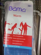 Bama Sokkets Extra,  Insulating Removable Boot Liners 28500 Blue, Size 9M