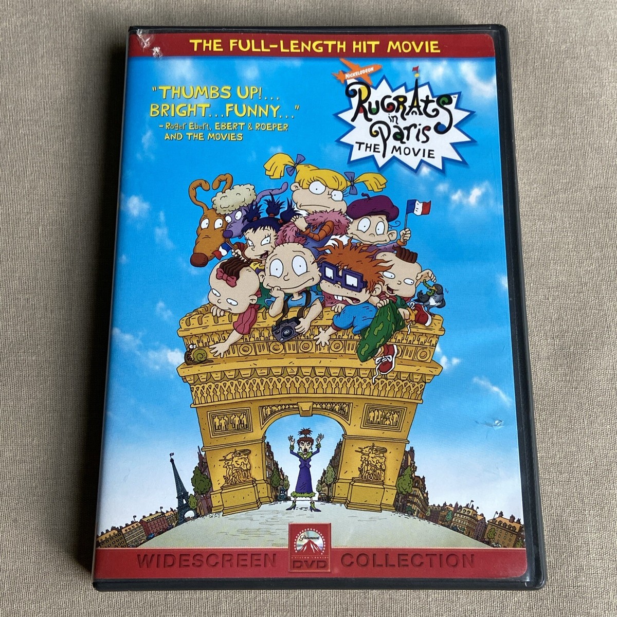 Rugrats in Paris (DVD 2000 WS + Guide) Nickelodeon Movie Kimi