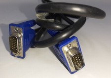 Lot of 10 Desktop Computer 15 pin VGA Cable 5 FT 221 S