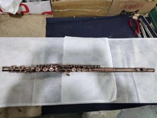 16Key Closed Bore Antique Brass Quality Instrument with Case New Arrival C Flute