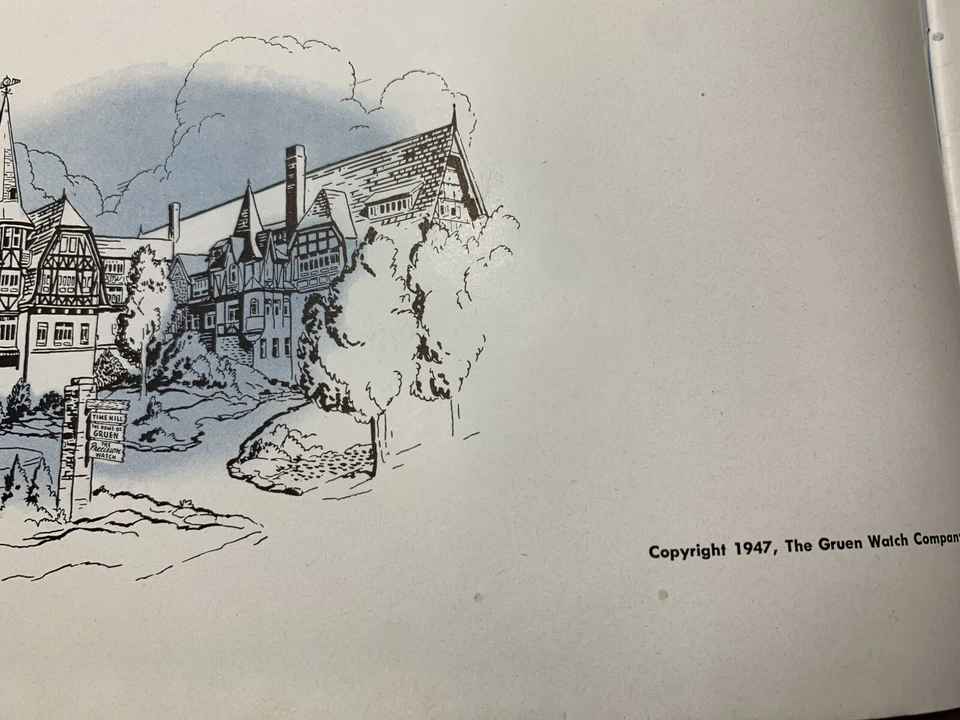 Manual Horológico GRUEN The Gruen Watch Co Time Hill 1947 Foto 4 de 4