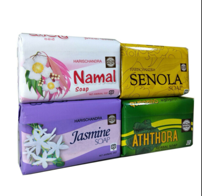New Herbal Harischandra Herbal Soap Namal At-thora jasmine Senola