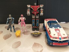 Lot Sentaï Robot, Turboranger et figurine  BIOMAN 2 - MASKMAN - et Figurine Jiba