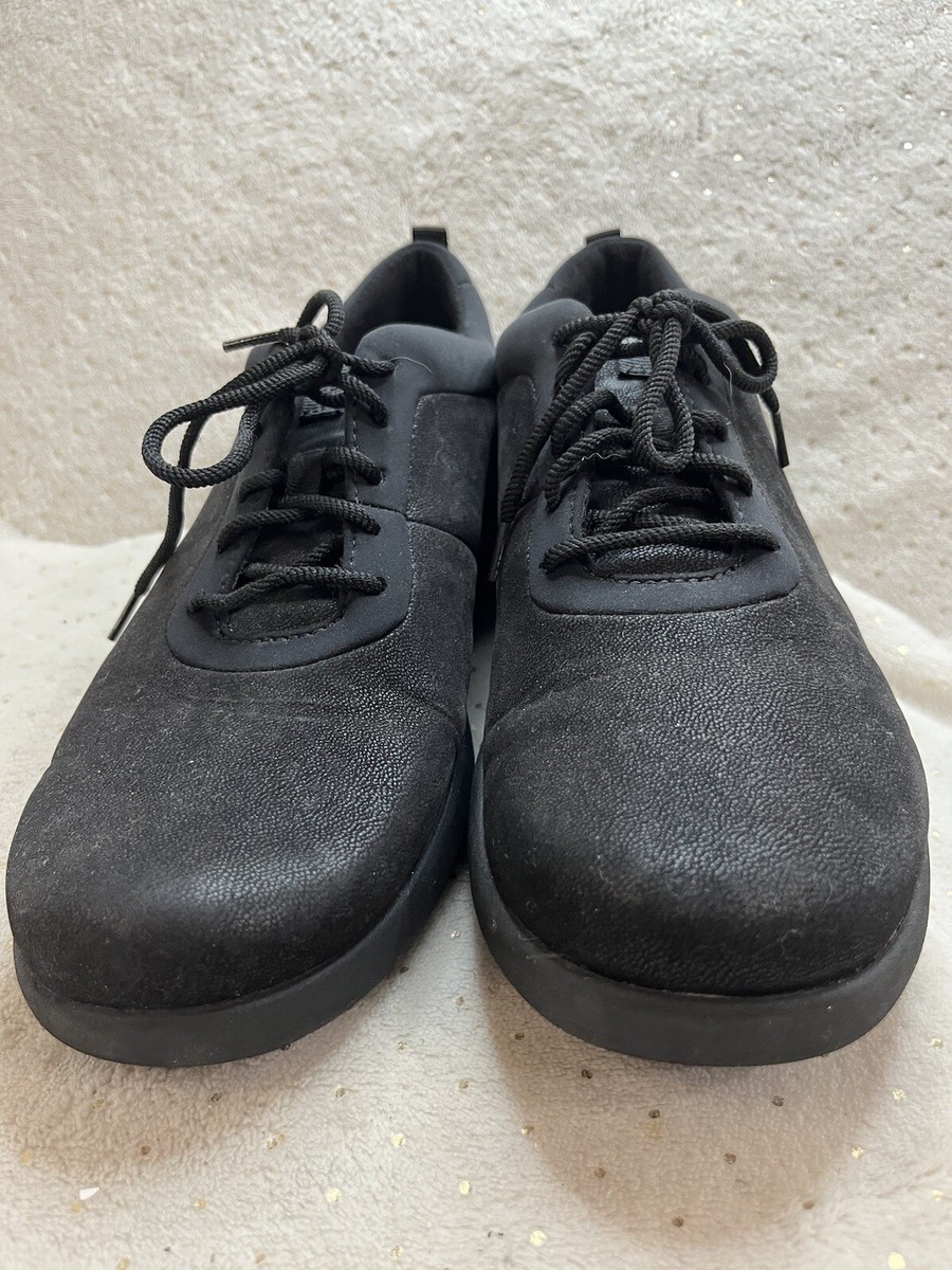 Clarks Womens Sneakers Size 8.5M Gray Cloud Steppers Lace-Up