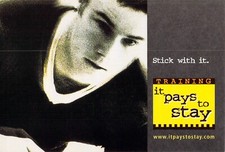 V05069 Australia Avant Card #5069 Training it pays to stay postcard
